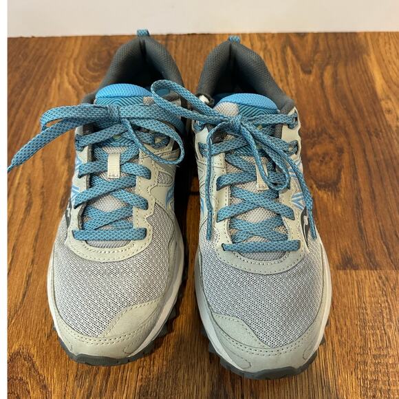 Saucony Women’s Excursion TR14 Trail Running Shoes Gray Blue Size 8 Athletic - Picture 3 of 9